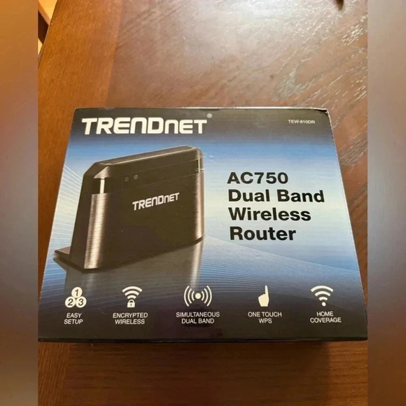 Trendnet AC750 dual band wireless router - Picture 1 of 5